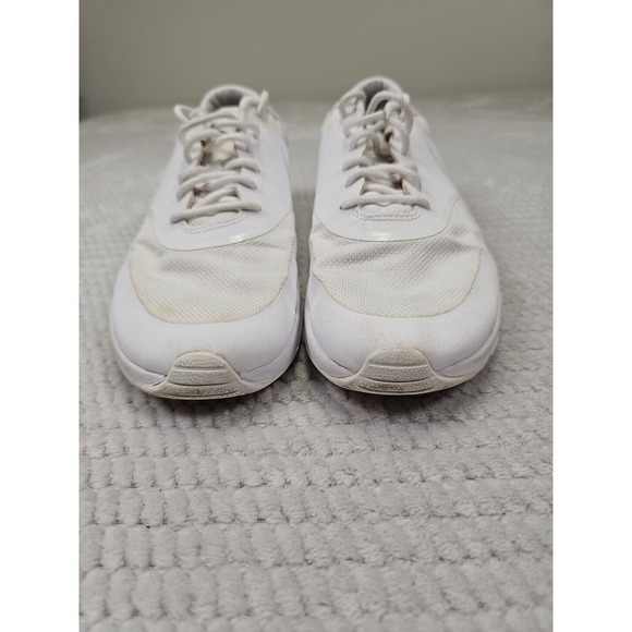 Nike Air Max Thea Womens 9 Sneakers Shoes Triple White 599409 115 - Picture 3 of 10